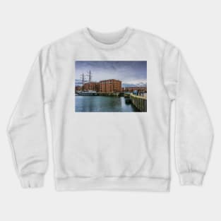 The Albert Dock, Liverpool Crewneck Sweatshirt